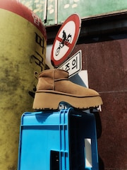 UGG Brown Classic Ultra Mini New Heights Boots - Image 4 of 4
