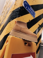 UGG Brown Classic Mini Dipper Boots - Image 4 of 8