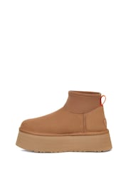 UGG Brown Classic Mini Dipper Boots - Image 5 of 8