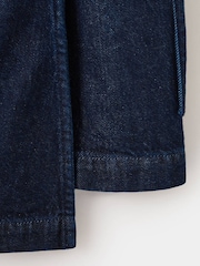 Mango Blue Denim Sleeveless Summer Dress - Image 6 of 7