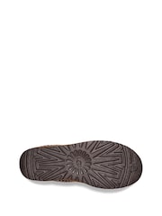UGG Brown Classic Mini Crescent Boots - Image 2 of 4