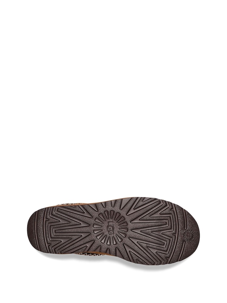 UGG Brown Classic Mini Crescent Boots - Image 2 of 4