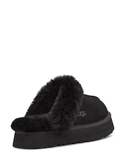 UGG Black Disquette Flatform Slippers - Image 2 of 4