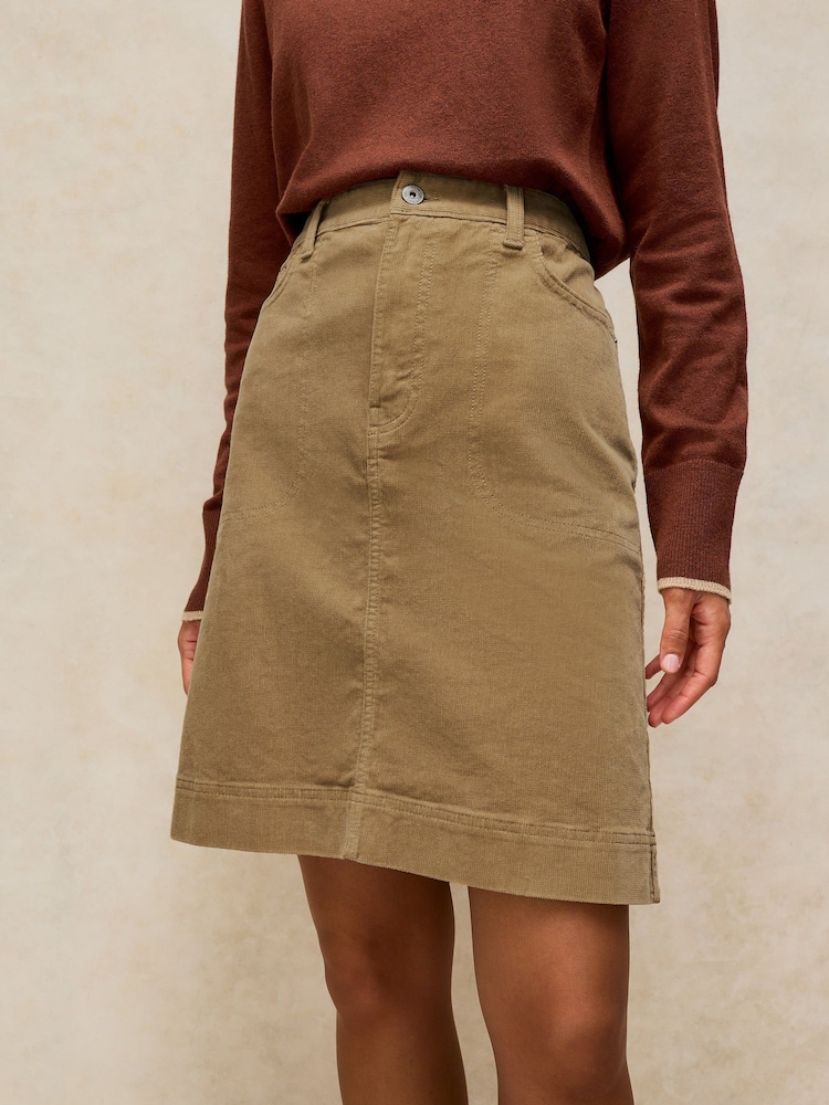 White Stuff Green Tia Cord Skirt - Image 1 of 6 White Stuff Green Tia Cord Skirt - Image 1 of 6