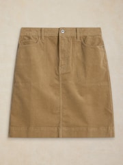 White Stuff Green Tia Cord Skirt - Image 5 of 6
