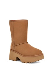UGG Brown Ugg New Height Tall Boots - Image 2 of 5