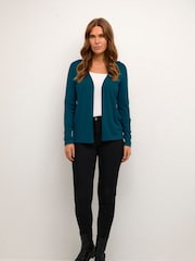 Kaffe KAfenia Astrid Regular Fit Open Cardigan - Image 3 of 6