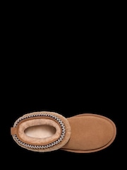 UGG Brown Classic Ultra Mini Maxi Curly Boots - Image 6 of 6