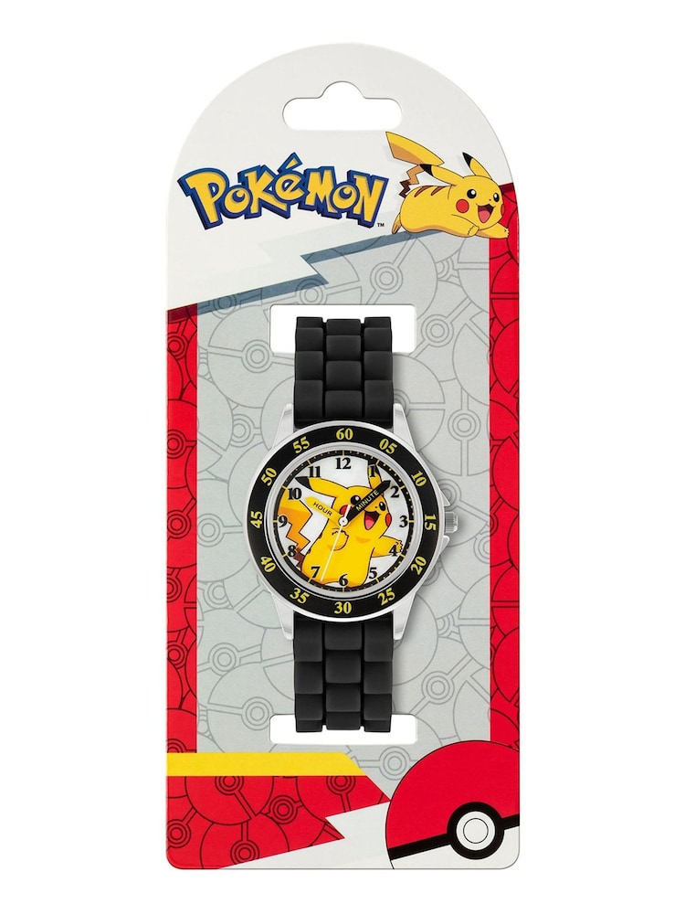 Peers Hardy Pokémon Silicone Strap Time Teacher Black Watch - Image 3 of 3