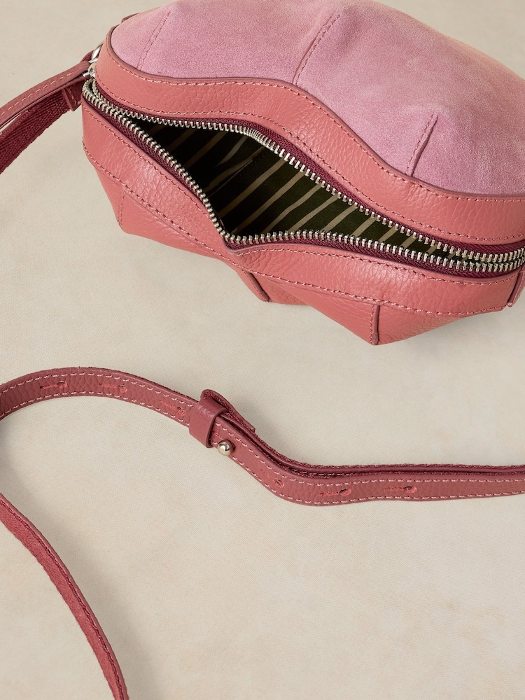 Sac White Stuff Harriet Cœur en cuir - Image 4 de 4