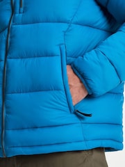Tog 24 Blue Maloney Hooded Padded Coat Jacket - Image 5 of 9