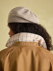 Joules Epwell Brown Waterproof Belted Trench Coat - Image 7 of 10