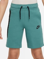 Nike Green Tech Fleece Shorts - Image 3 of 7