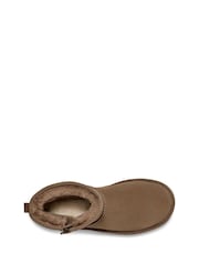 UGG Natural Classic Mini Bailey Zip Boots - Image 6 of 6