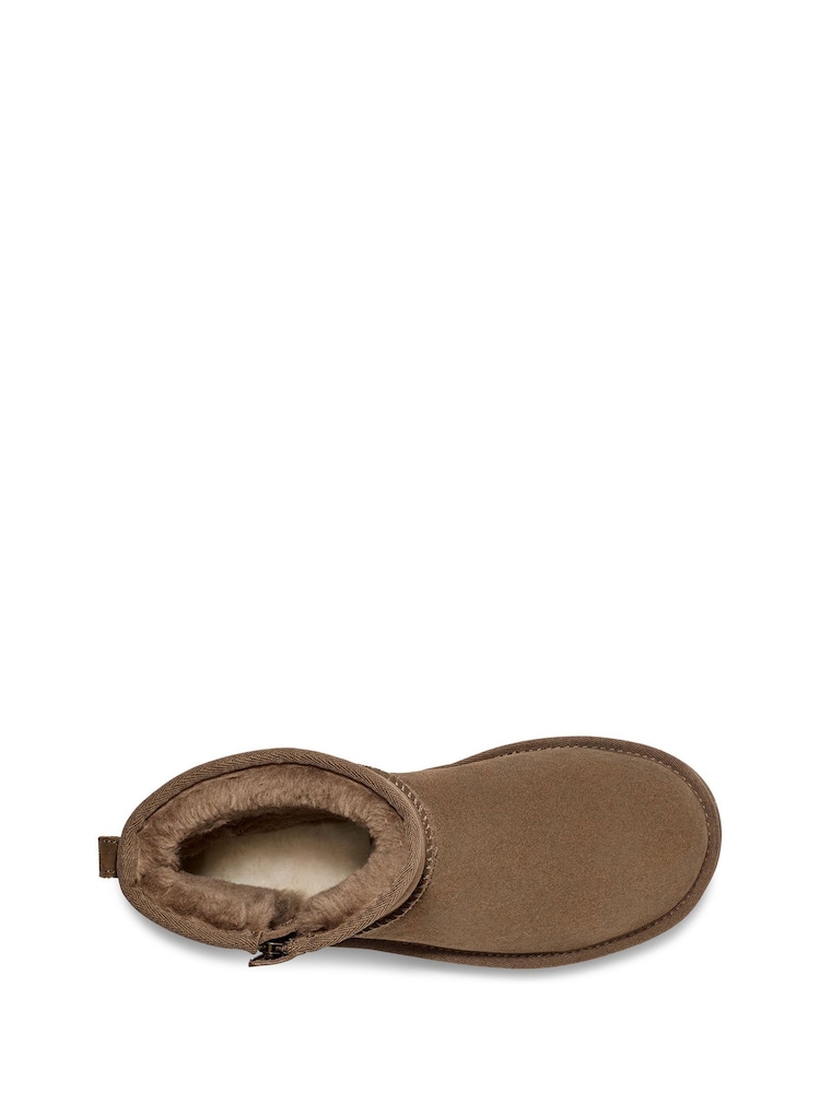 UGG Natural Classic Mini Bailey Zip Boots - Image 6 of 6 UGG Natural Classic Mini Bailey Zip Boots - Image 6 of 6