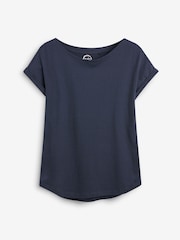 Grey/White/Black/Navy Blue/Khaki Green Cap Sleeve T-Shirts 5 Pack - Image 12 of 14