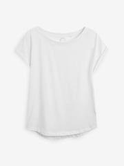Grey/White/Black/Navy Blue/Khaki Green Cap Sleeve T-Shirts 5 Pack - Image 13 of 14