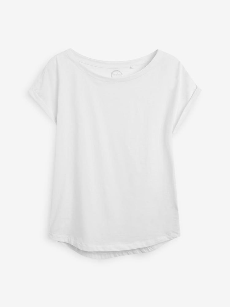 Grey/White/Black/Navy Blue/Khaki Green Cap Sleeve T-Shirts 5 Pack - Image 13 of 14