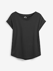Grey/White/Black/Navy Blue/Khaki Green Cap Sleeve T-Shirts 5 Pack - Image 14 of 14