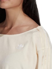 Natur - adidas Originals Loungewear-Sweatshirt - Bild 4 von 6