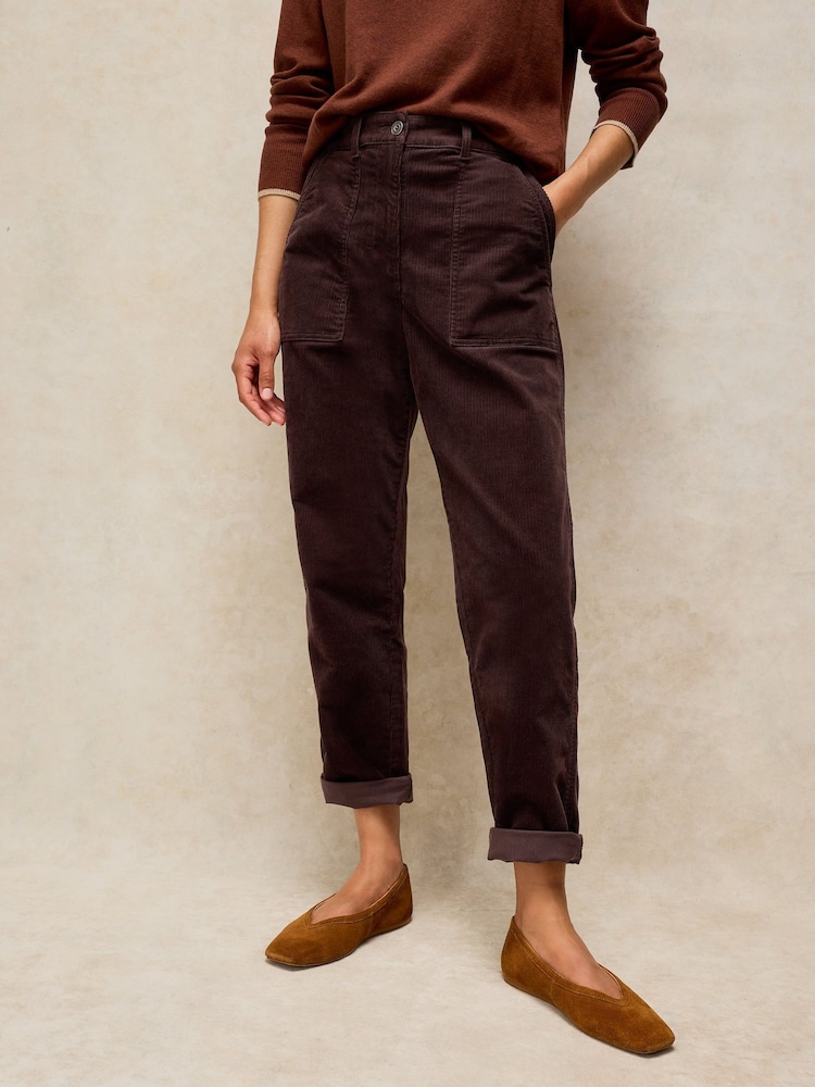 White Stuff Brown Twister Cord Trousers - Image 1 of 6 White Stuff Brown Twister Cord Trousers - Image 1 of 6