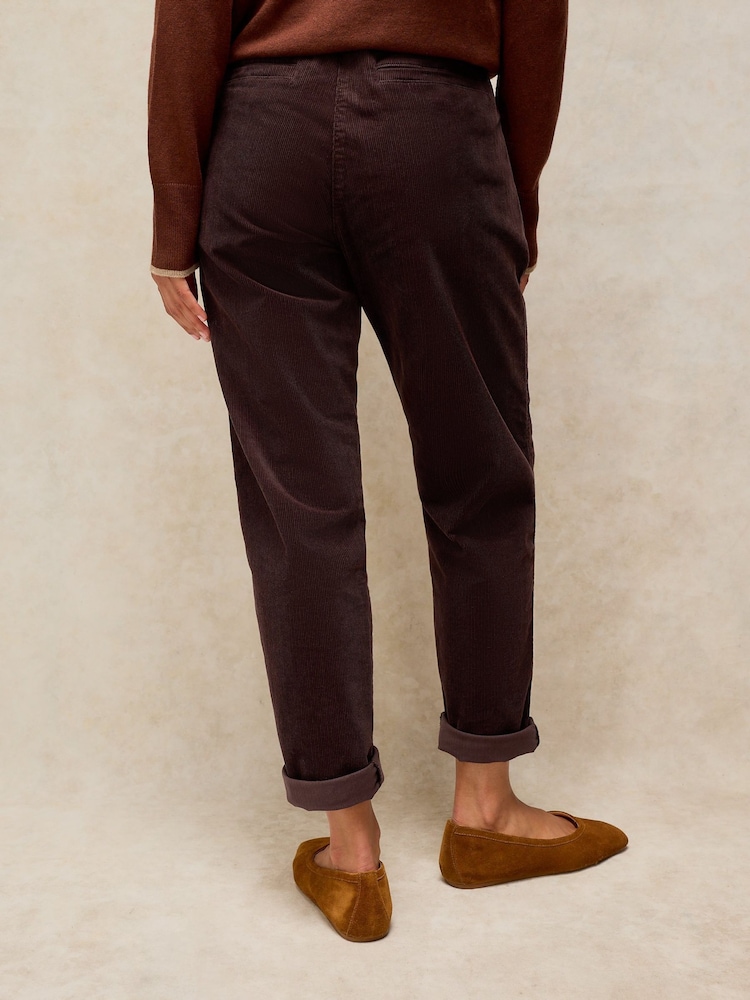 White Stuff Brown Twister Cord Trousers - Image 2 of 6 White Stuff Brown Twister Cord Trousers - Image 2 of 6