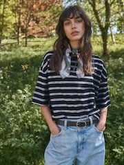 تيشرت مخطط Katya من White Stuff - صورة 1 من 6