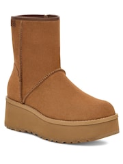 UGG Brown CityFunc Mid Boots - Image 3 of 6