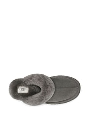 UGG Grey Disquette Flatform Slippers - Image 5 of 6