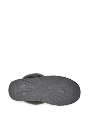 UGG Grey Disquette Flatform Slippers - Image 6 of 6