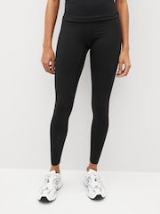 Noir - Leggings sculptants pleine longueur Active Sports à taille haute et contrôle du ventre - Image 1 de 3