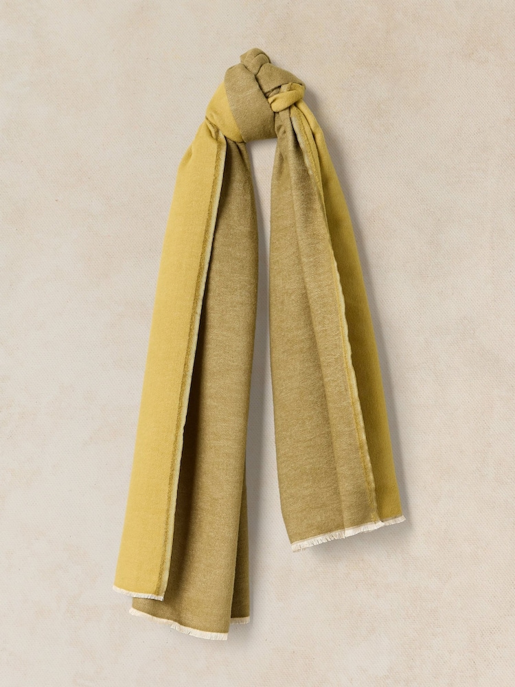 White Stuff Green Selma Midweight Scarf - Image 1 of 3 White Stuff Green Selma Midweight Scarf - Image 1 of 3
