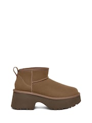 UGG Natural Classic Ultra Mini New Heights Boots - Image 1 of 6