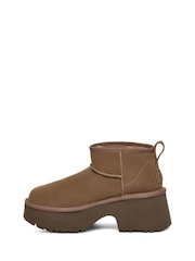 UGG Natural Classic Ultra Mini New Heights Boots - Image 2 of 6