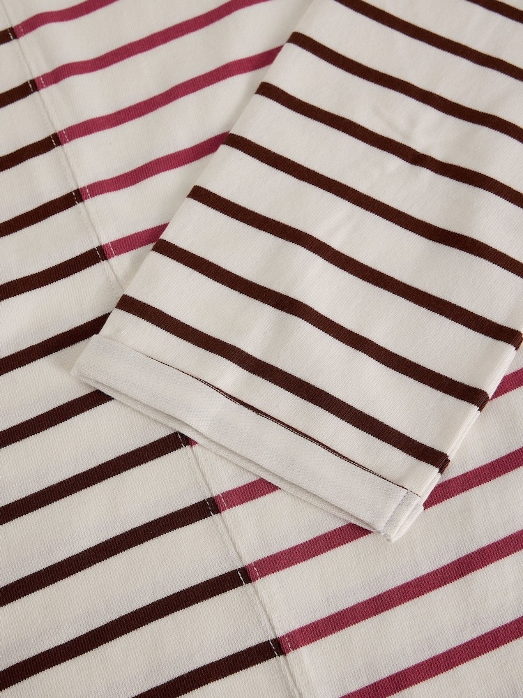 أبيض - تيشرت Kim مخطط بأكمام طويلة من White Stuff - صورة 6 من 6 أبيض - تيشرت Kim مخطط بأكمام طويلة من White Stuff - صورة 6 من 6