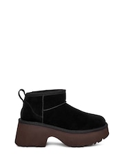 UGG Black Classic Ultra Mini New Heights Boots - Image 1 of 6