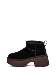 UGG Black Classic Ultra Mini New Heights Boots - Image 2 of 6