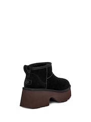 UGG Black Classic Ultra Mini New Heights Boots - Image 4 of 6