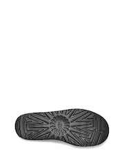UGG Black Classic Ultra Mini Leather Boots - Image 5 of 6