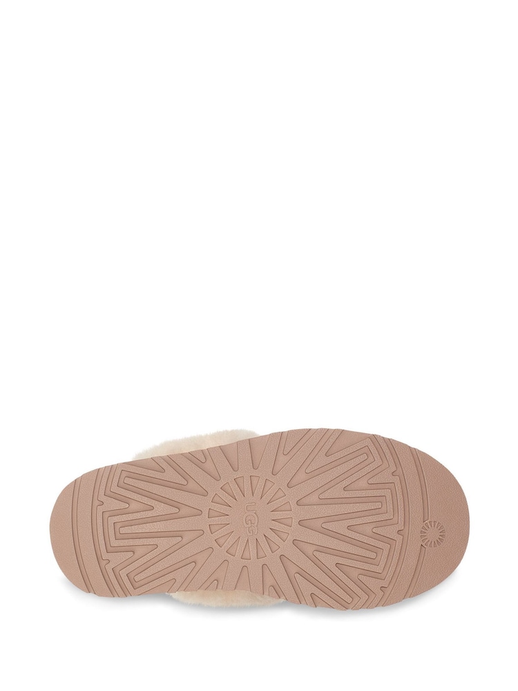 UGG Chestnut Funkette Flatform Slippers - Image 6 of 6