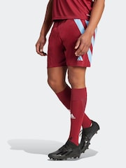 adidas Burgundy Fortore 23 Shorts - Image 1 of 6