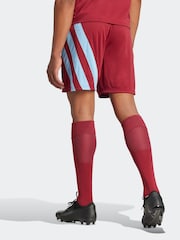 adidas Burgundy Fortore 23 Shorts - Image 3 of 6