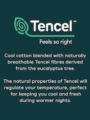 White Cool Touch 200 Thread Count Pillowcases - Image 2 of 2