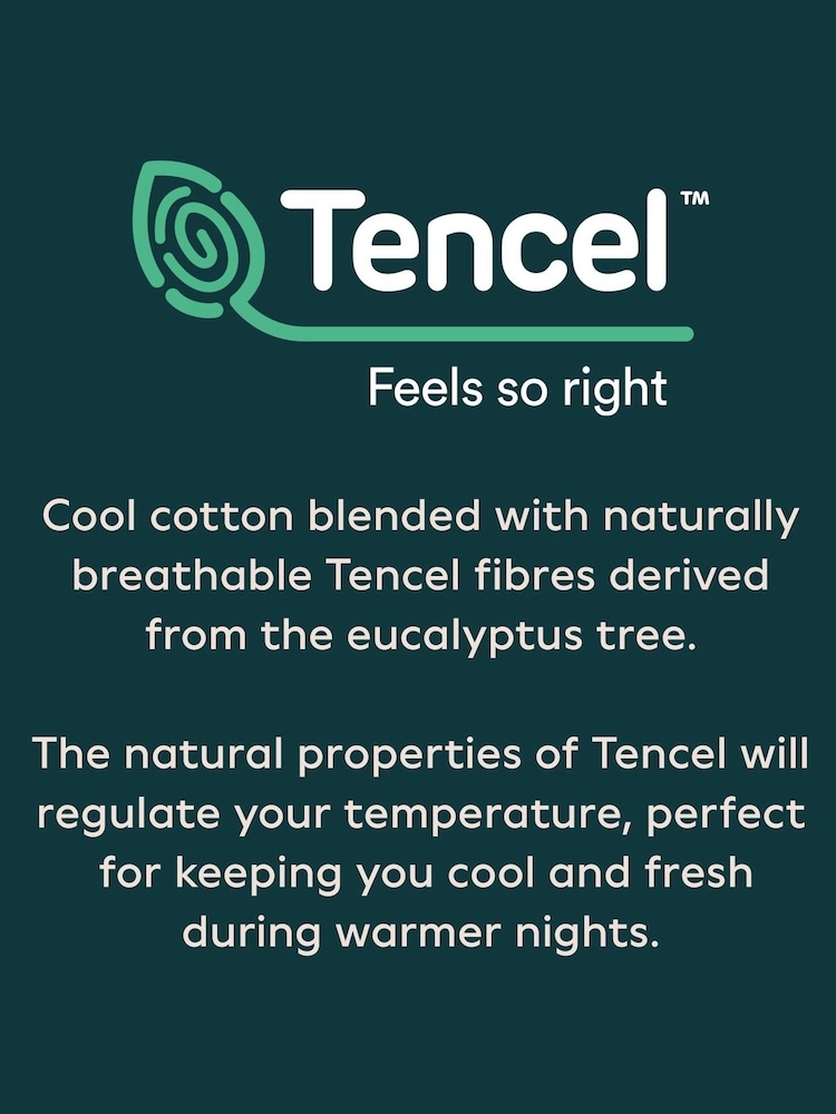 White Cool Touch 200 Thread Count Pillowcases - Image 2 of 2