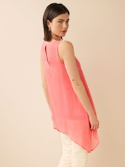 Raspberry Pink Woven Layer Tunic - Image 2 of 6