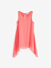 Raspberry Pink Woven Layer Tunic - Image 5 of 6