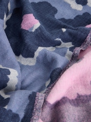 White Stuff Blue Selma Midweight Scarf - Image 3 of 3