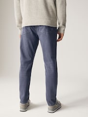 Blue Regular Fit Overdyed Denim Jeans - Image 4 of 12