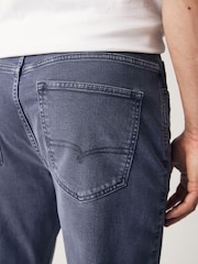 Blue Regular Fit Overdyed Denim Jeans - Image 5 of 12
