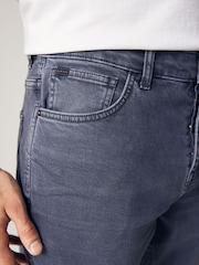 Blue Regular Fit Overdyed Denim Jeans - Image 7 of 12